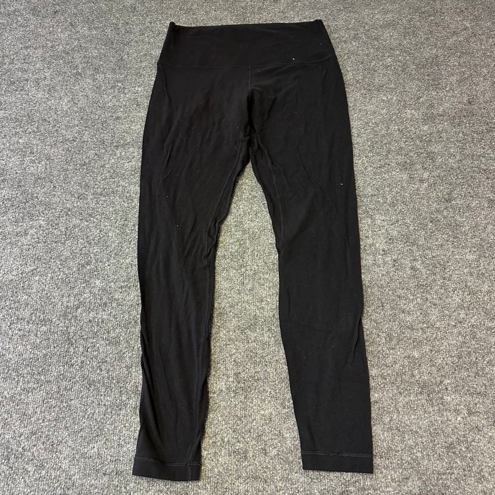 Lululemon Leggings Womens Size 10 Black Align High Rise Full Length Yoga Pants